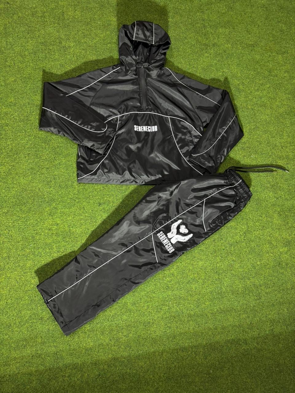SERENECLUB REFLECTIVE SHELL TRACKSUIT