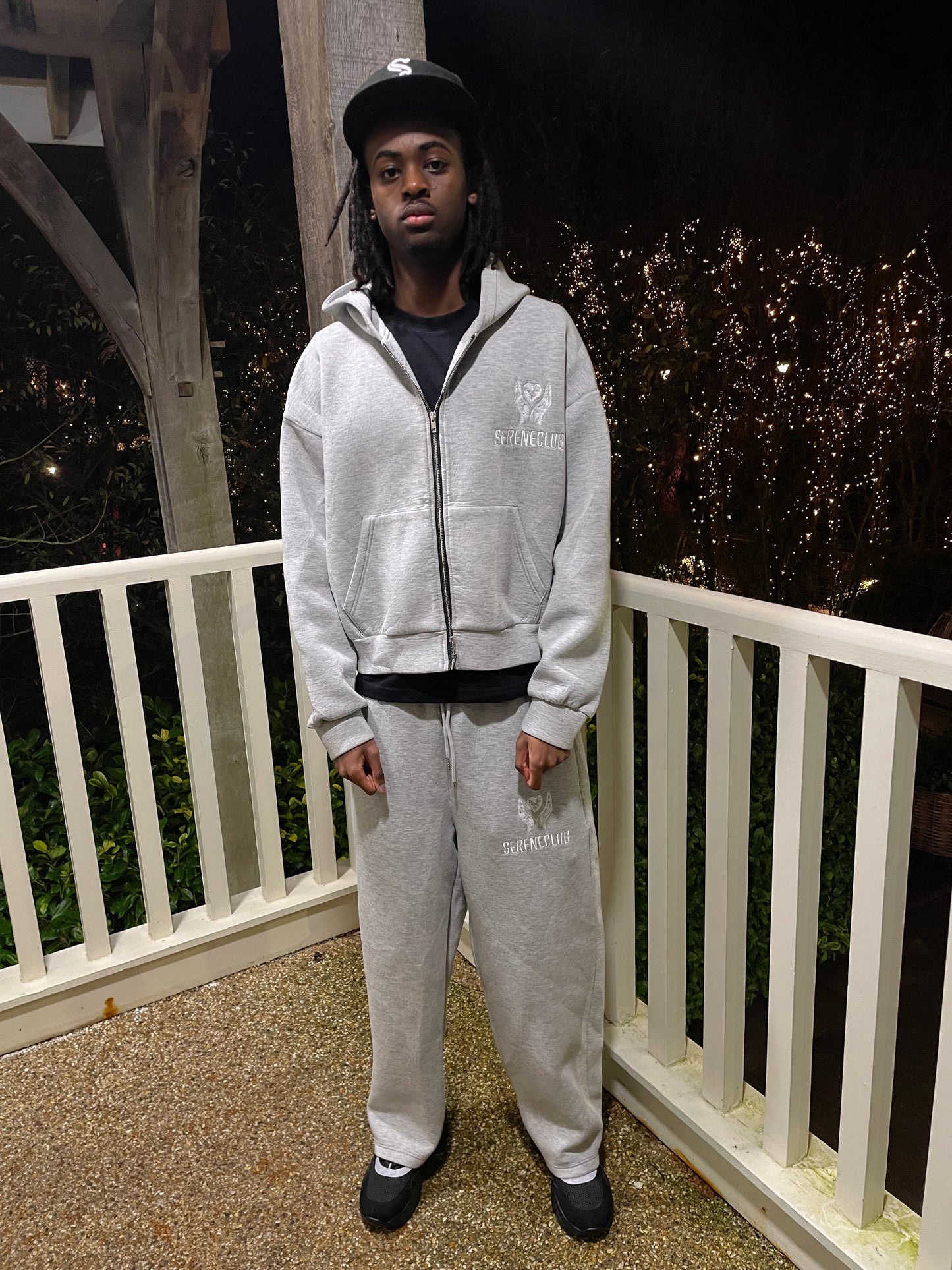 'THE V1' FOG GREY TRACKSUIT