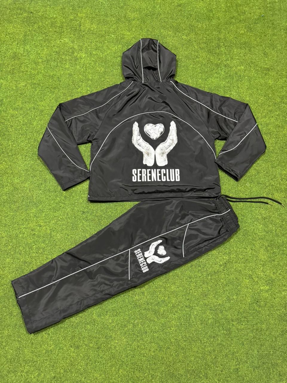 SERENECLUB REFLECTIVE SHELL TRACKSUIT